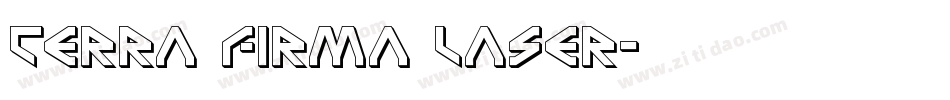 Terra Firma Laser字体转换
